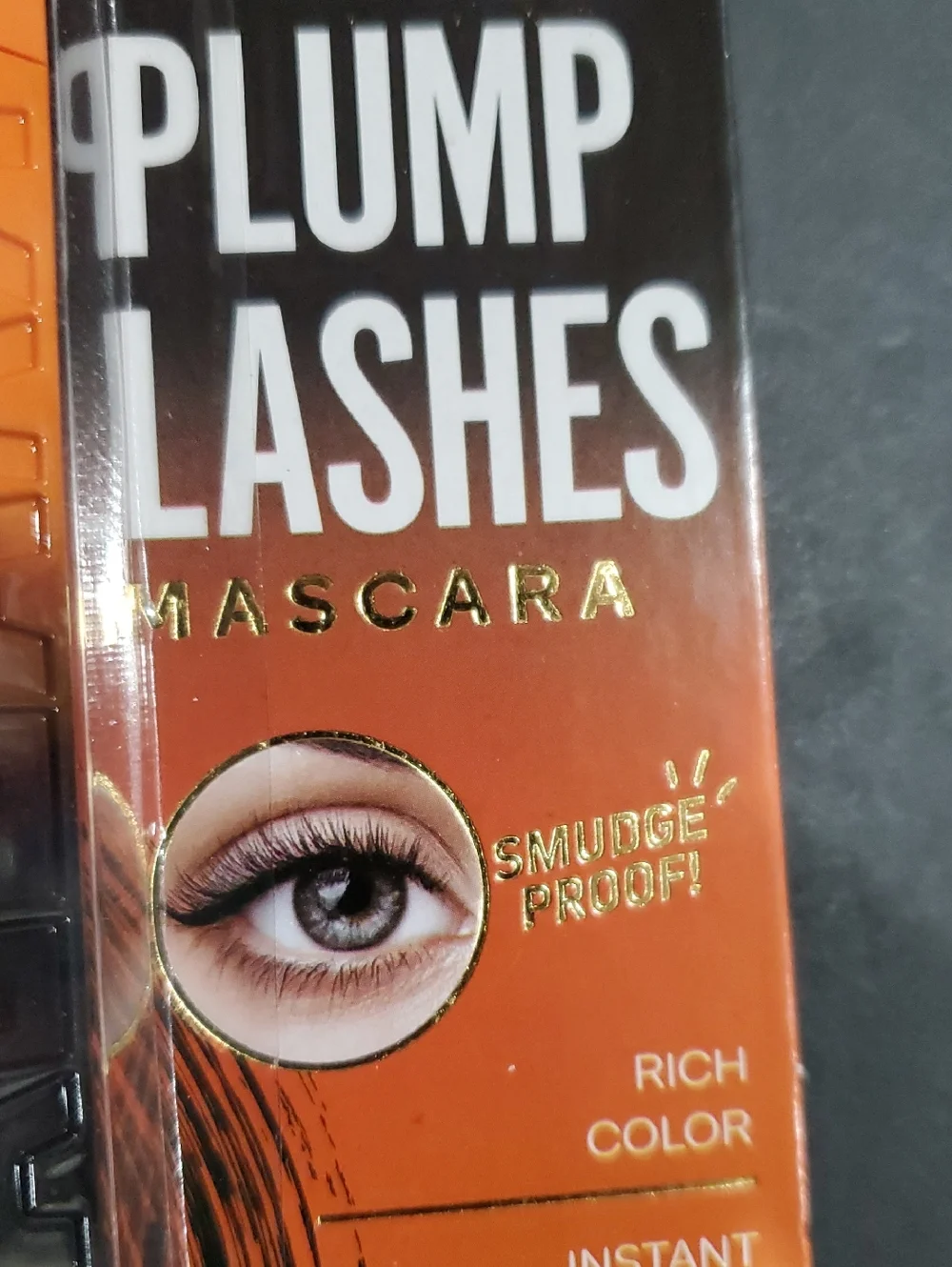 2 pack big plump lashes black smudge proof‎ mascara brand new